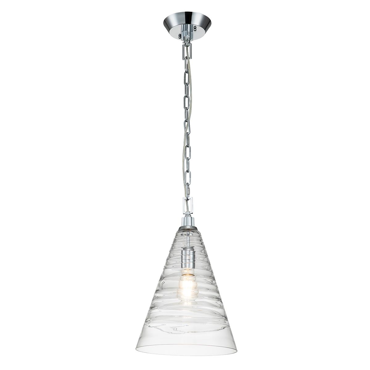 Quintiesse Elmore Single Pendant - Polished Chrome