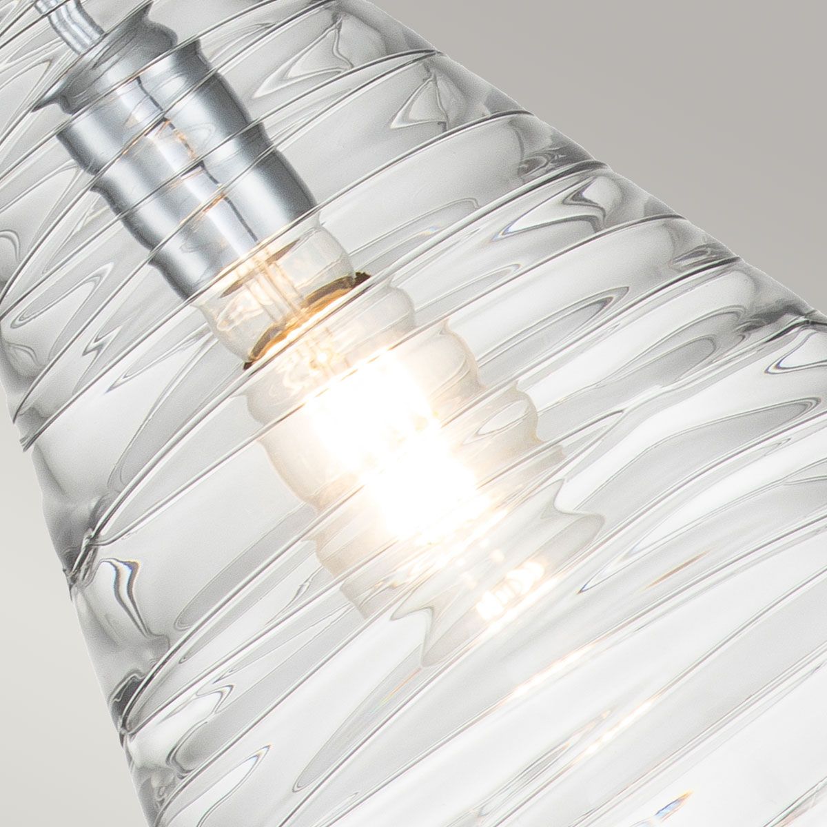 Quintiesse Elmore Single Pendant - Polished Chrome