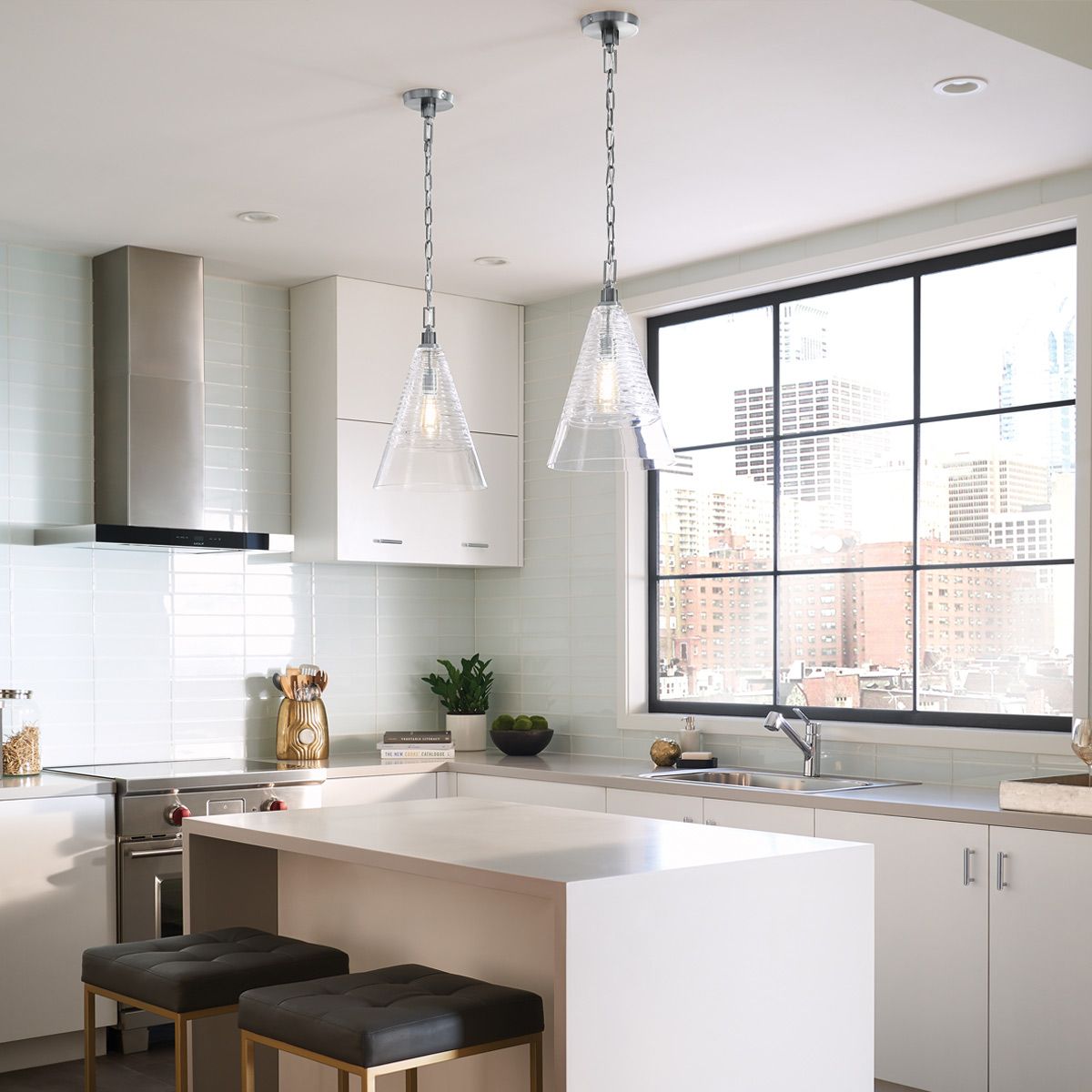 Quintiesse Elmore Single Pendant - Polished Chrome