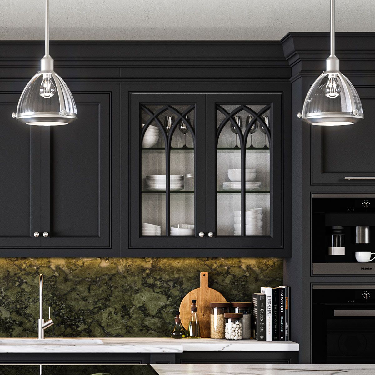 Quintiesse Elroy Single Pendant - Brushed Nickel