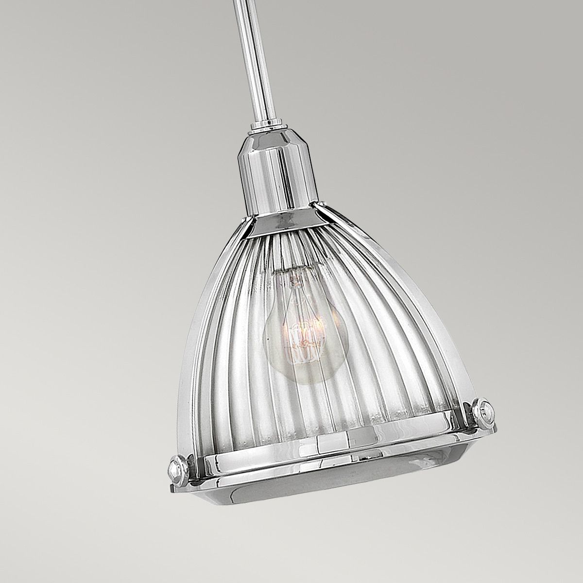 Quintiesse Elroy Single Pendant - Polished Nickel