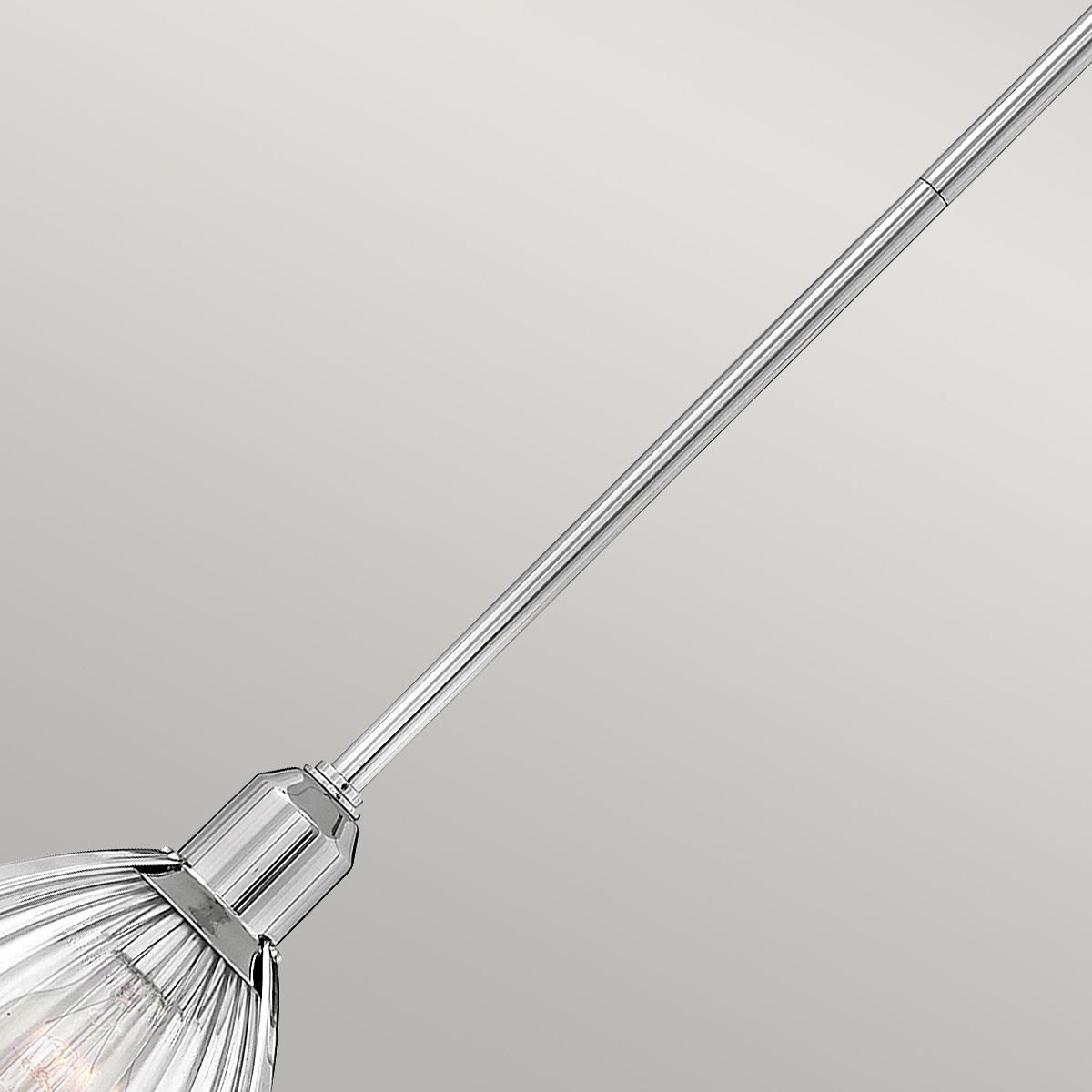 Quintiesse Elroy Single Pendant - Polished Nickel