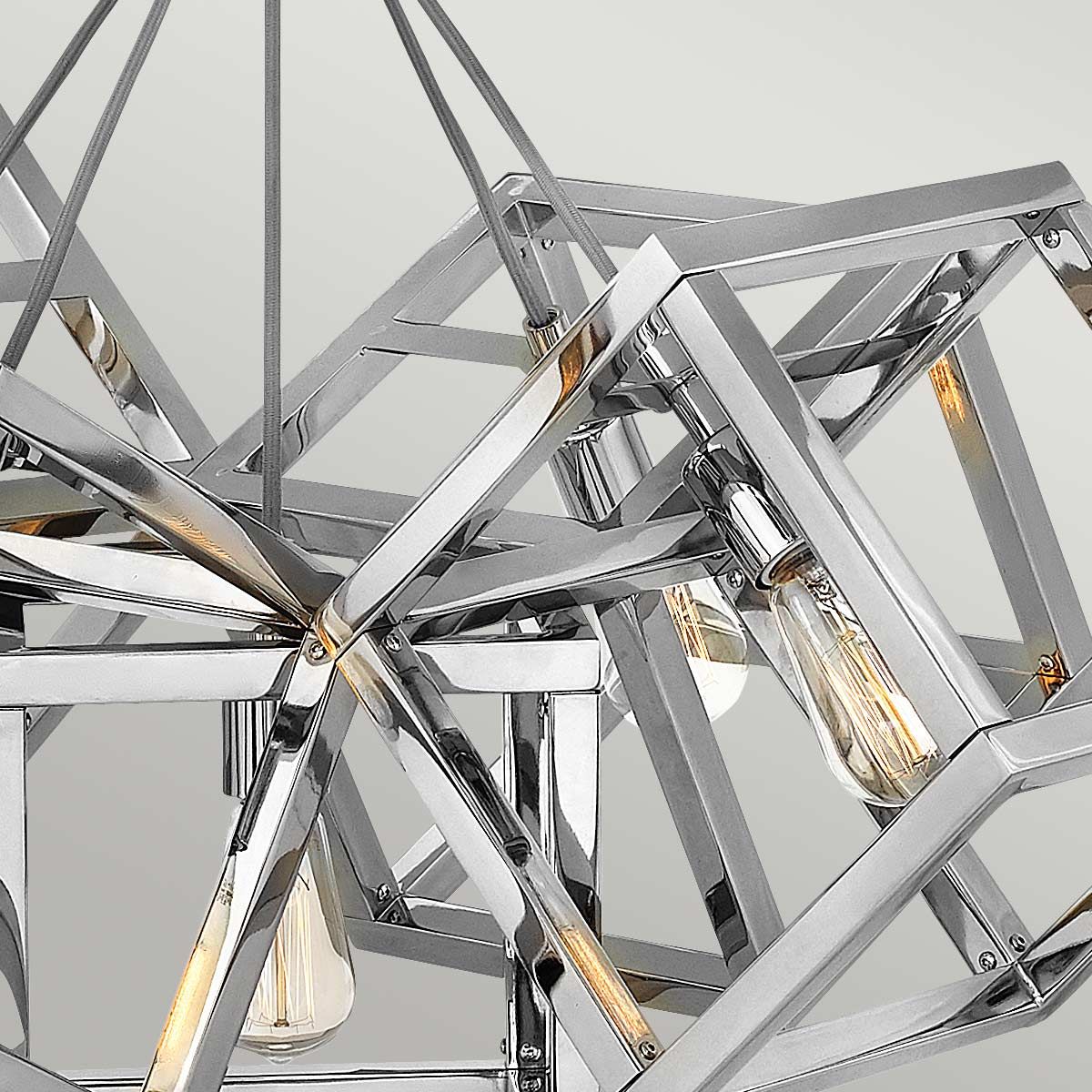 Quintiesse Ensemble 5 Light Pendant - Polished Nickel