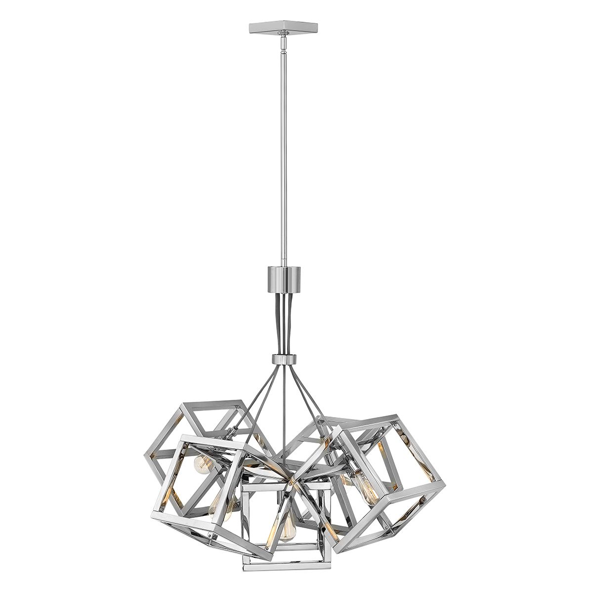 Quintiesse Ensemble 5 Light Pendant - Polished Nickel