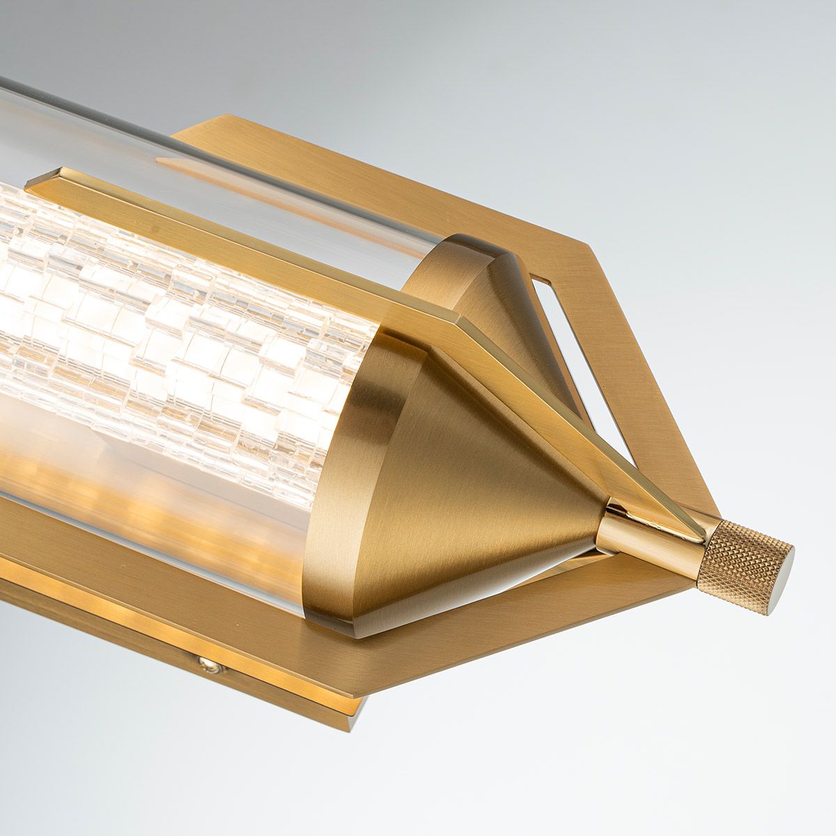 Quintiesse Espada Tall Wall / Above Mirror Light - Gold