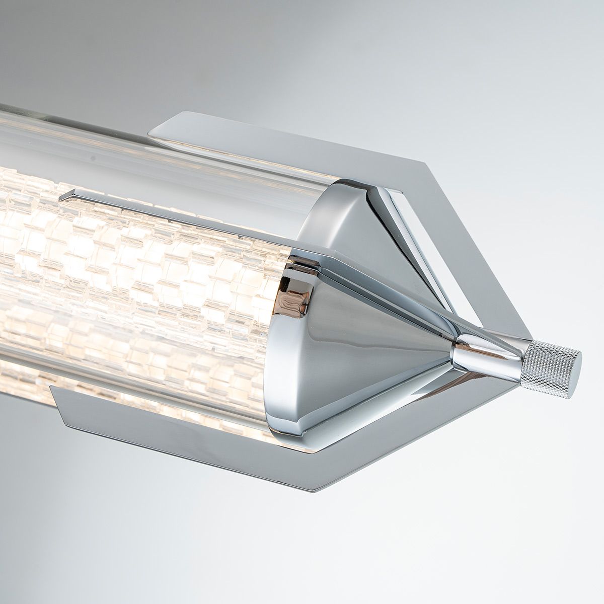 Quintiesse Espada Tall Wall / Above Mirror Light - Polished Chrome