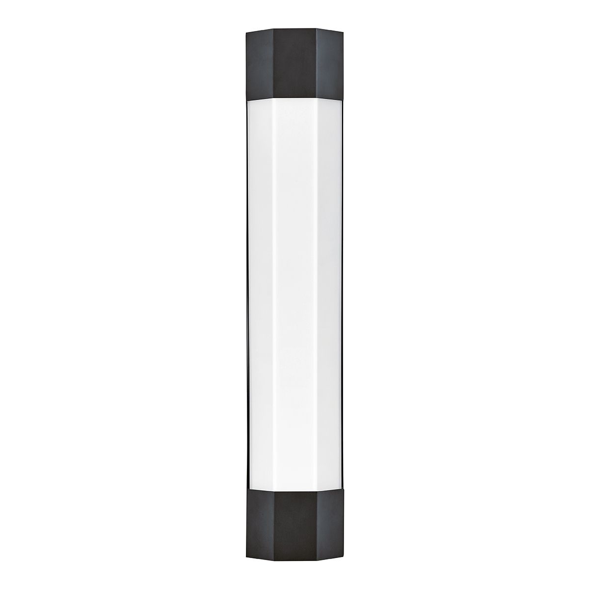 Quintiesse Facet Large LED Wall Light - Matte Black