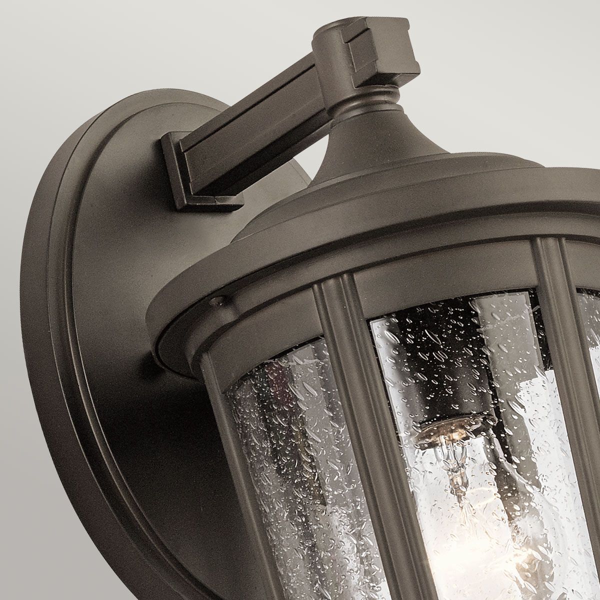Quintiesse Fairfield Single Large Wall Lantern - Olde Bronze