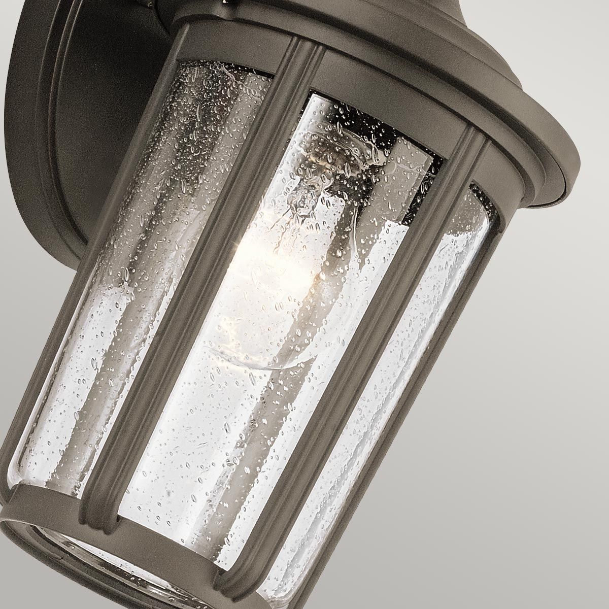 Quintiesse Fairfield Single Medium Wall Lantern - Olde Bronze