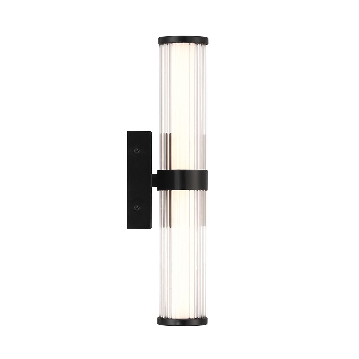 Quintiesse Fayton Small LED Wall Light - Matte Black