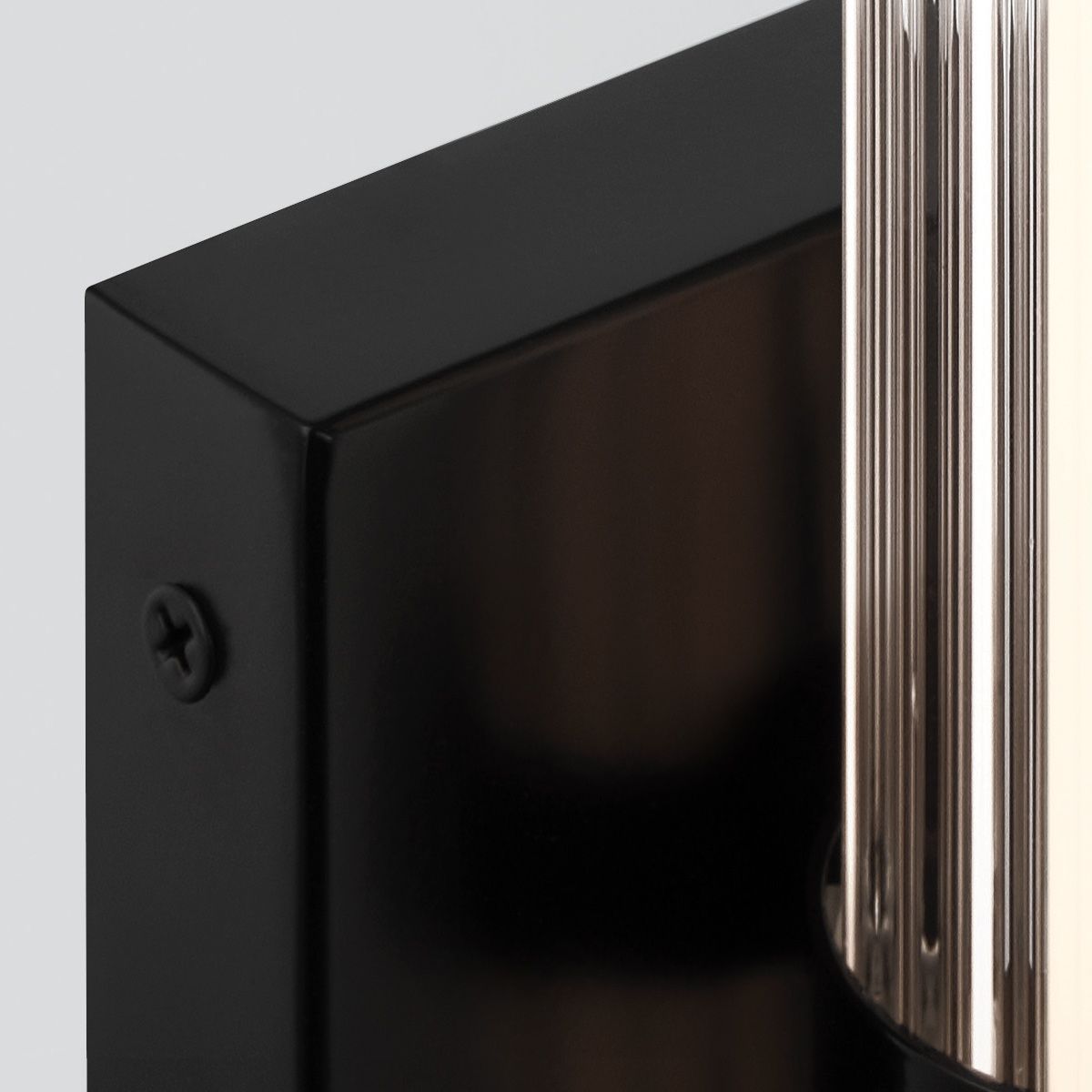 Quintiesse Fayton Small LED Wall Light - Matte Black