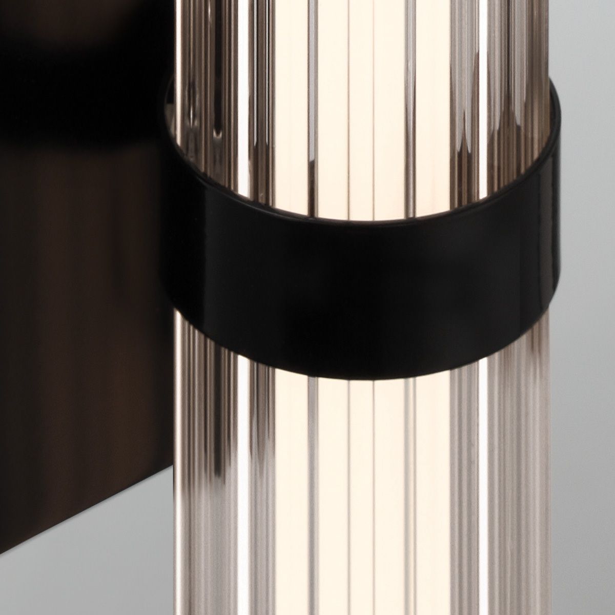 Quintiesse Fayton Small LED Wall Light - Matte Black