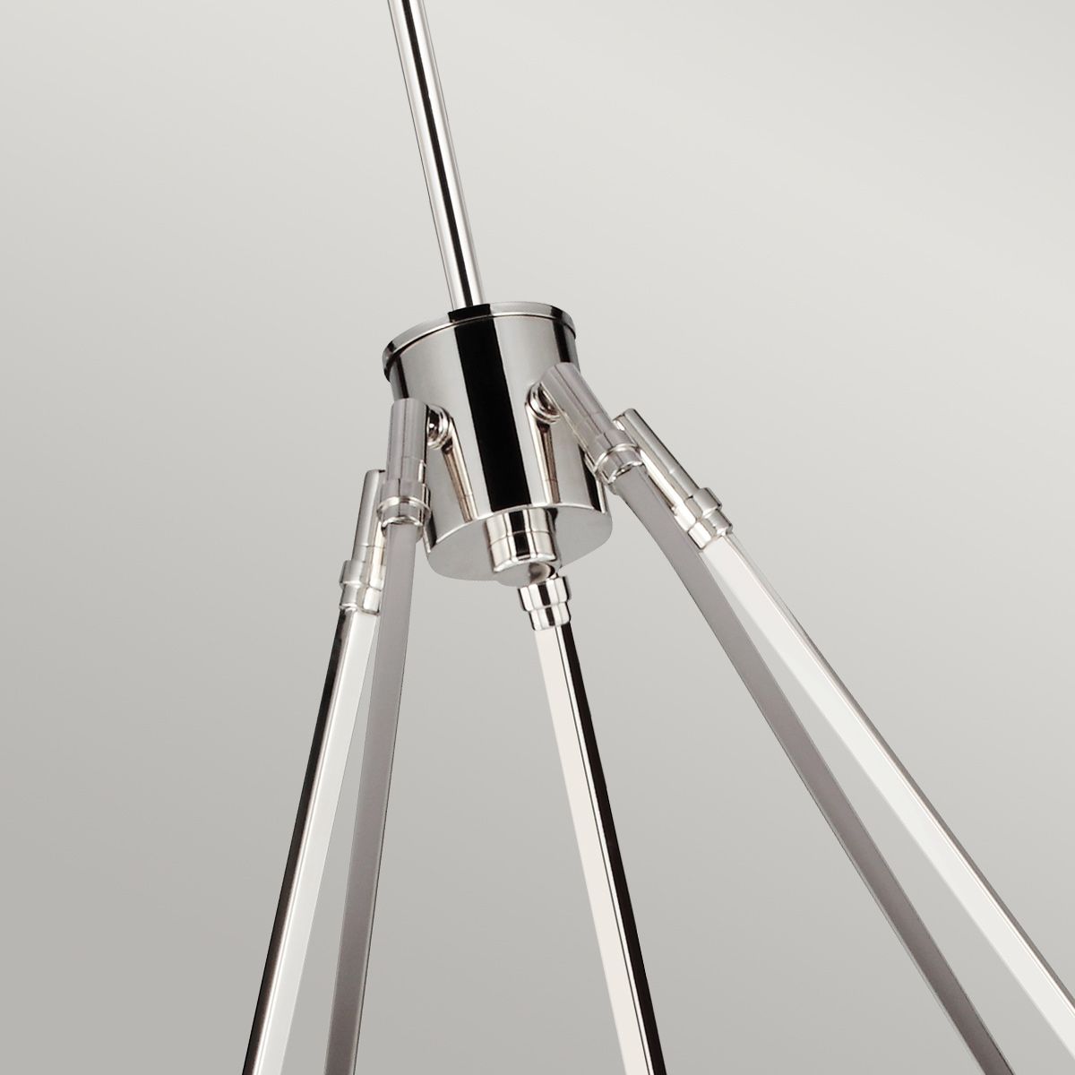 Quintiesse Harper 5 Light Chandelier - Polished Nickel