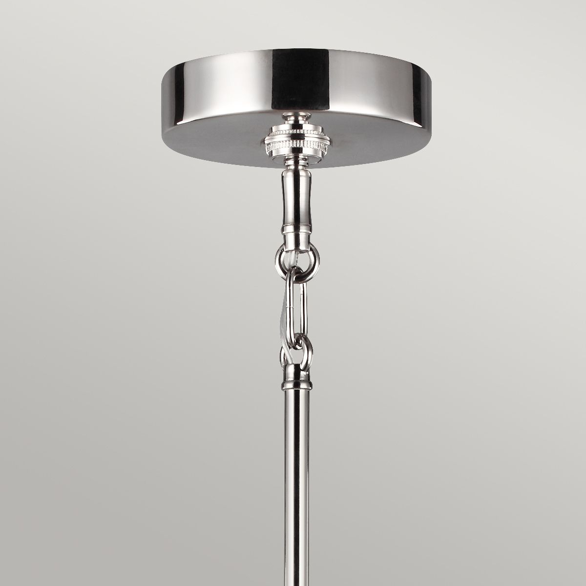 Quintiesse Harper 5 Light Chandelier - Polished Nickel