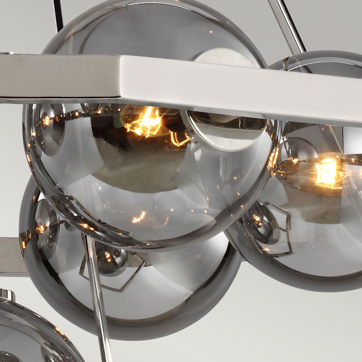Quintiesse Harper 7 Light Chandelier - Polished Nickel