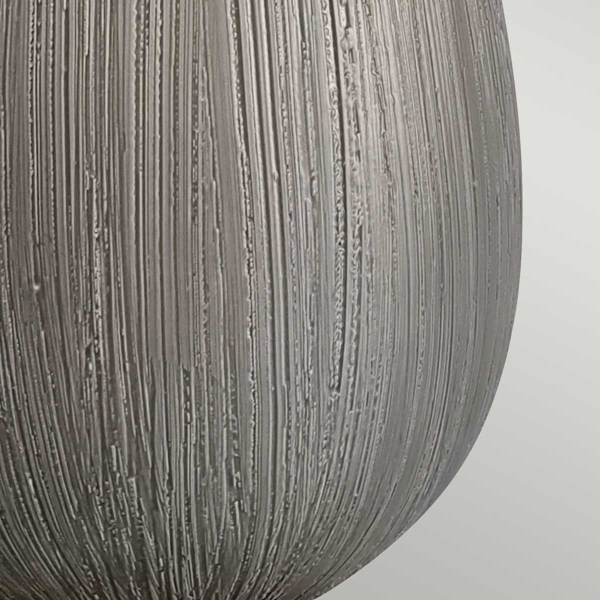 Quintiesse Harrow Single Table Lamp - Silver