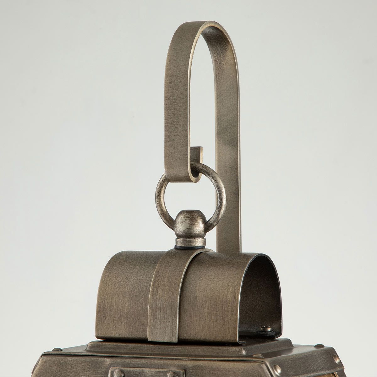 Quintiesse Heath Single Small Wall Lantern - Burnished Bronze