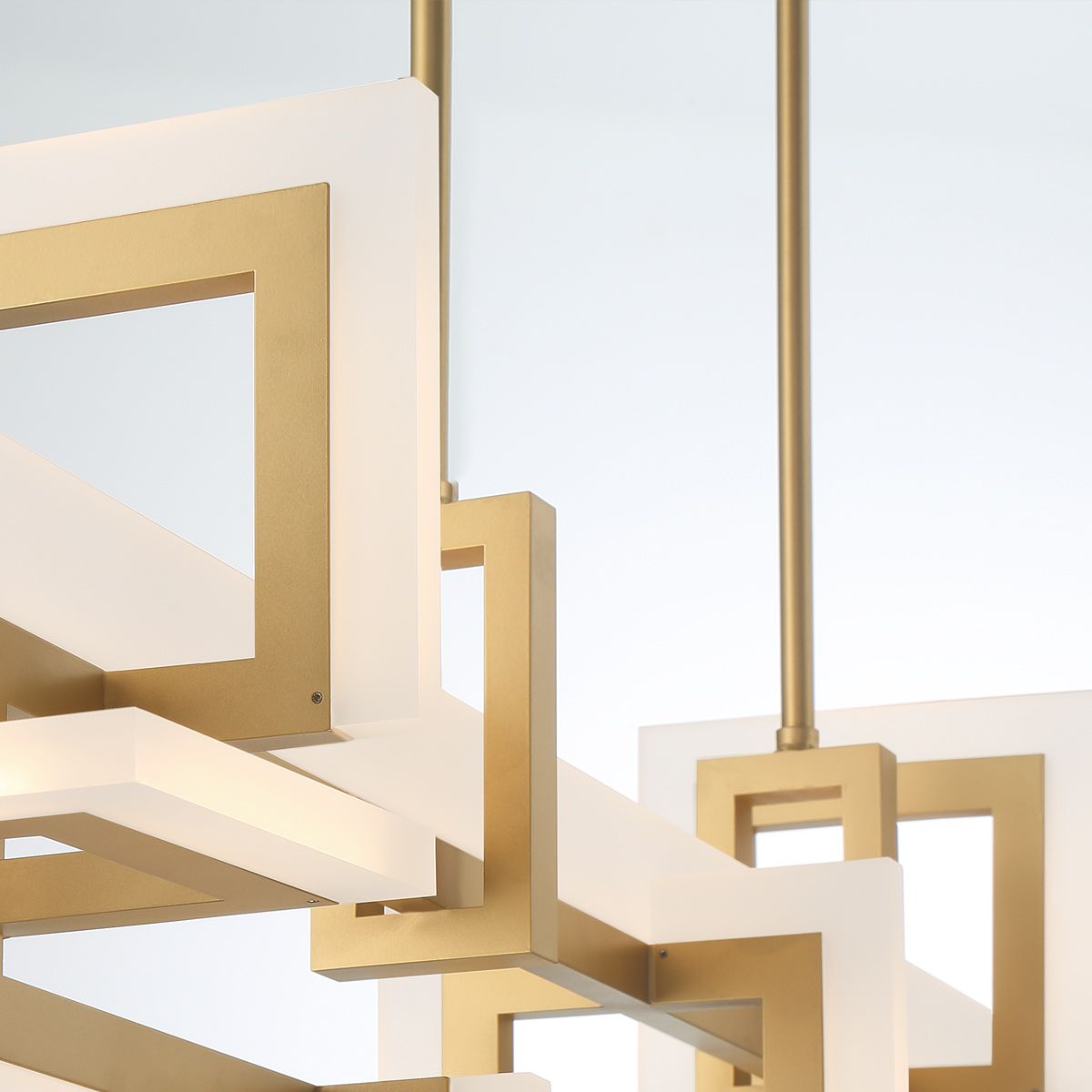 Quintiesse Inizio Linear Pendant Medium - Matte Gold