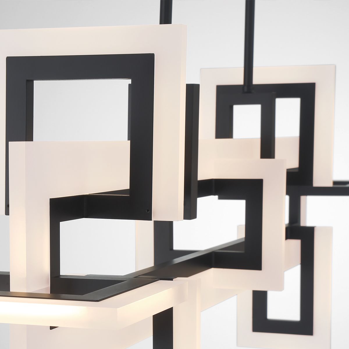 Quintiesse Inizio Linear Pendant Medium - Matte Black