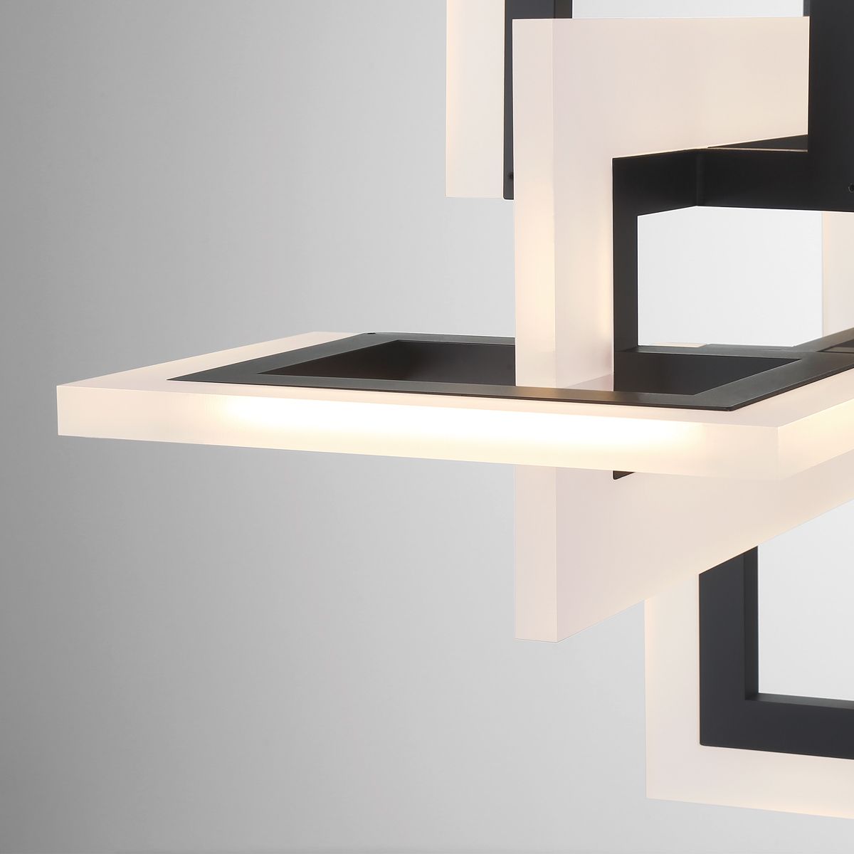 Quintiesse Inizio Linear Pendant Medium - Matte Black