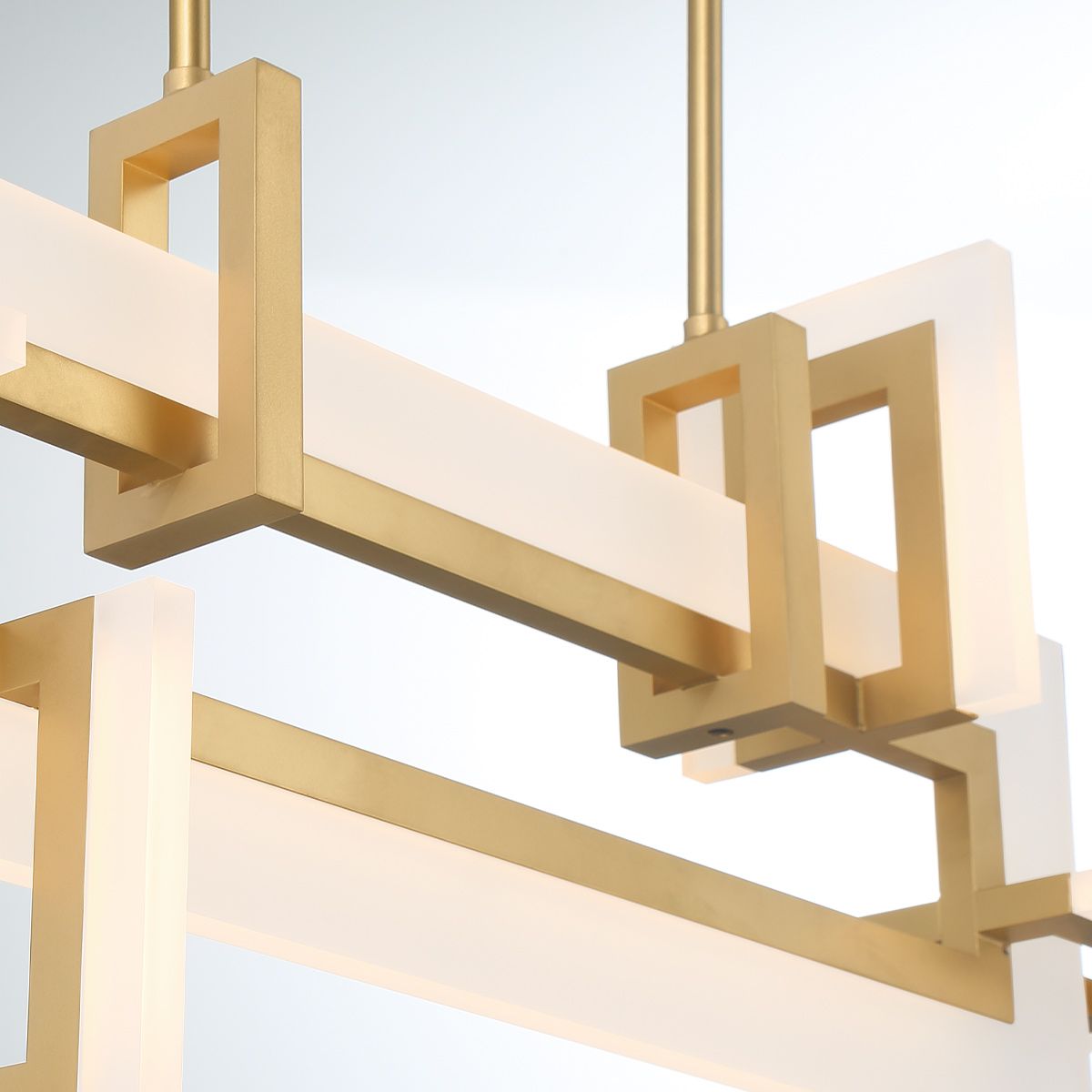 Quintiesse Inizio Linear Pendant Small - Matte Gold