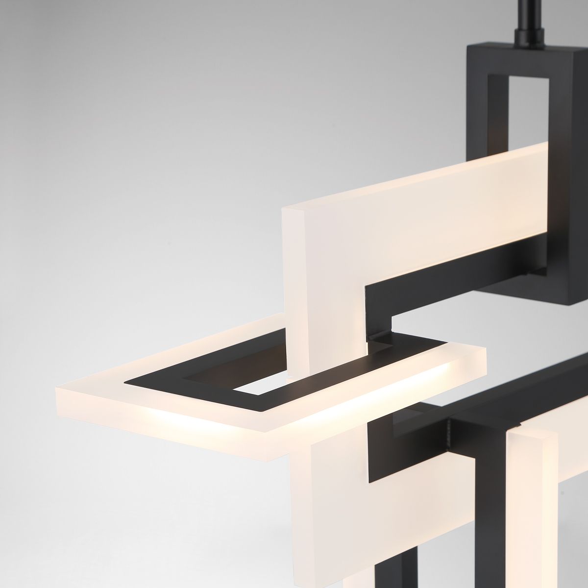 Quintiesse Inizio Linear Pendant Small - Matte Black