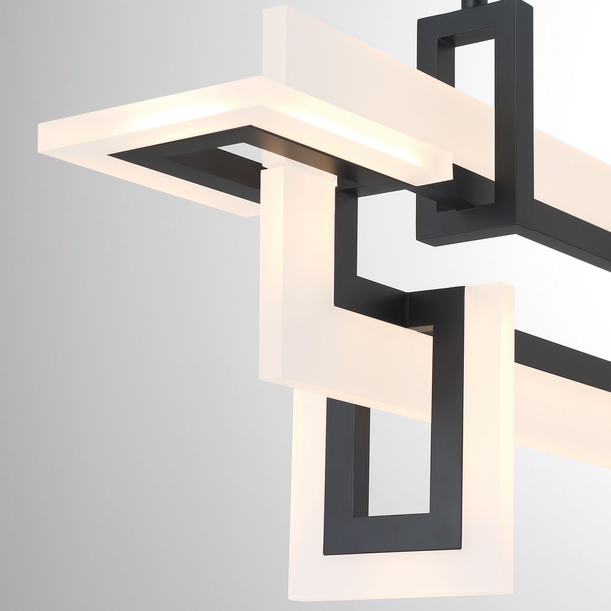 Quintiesse Inizio Linear Pendant Small - Matte Black