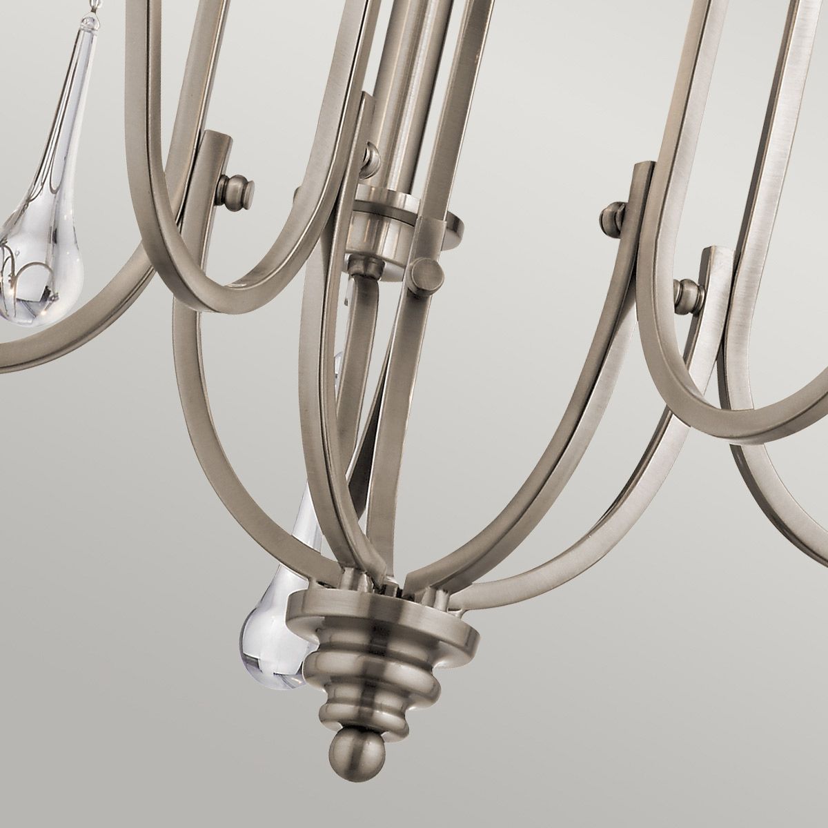Quintiesse Karlee 5 Light Chandelier - Classic Pewter