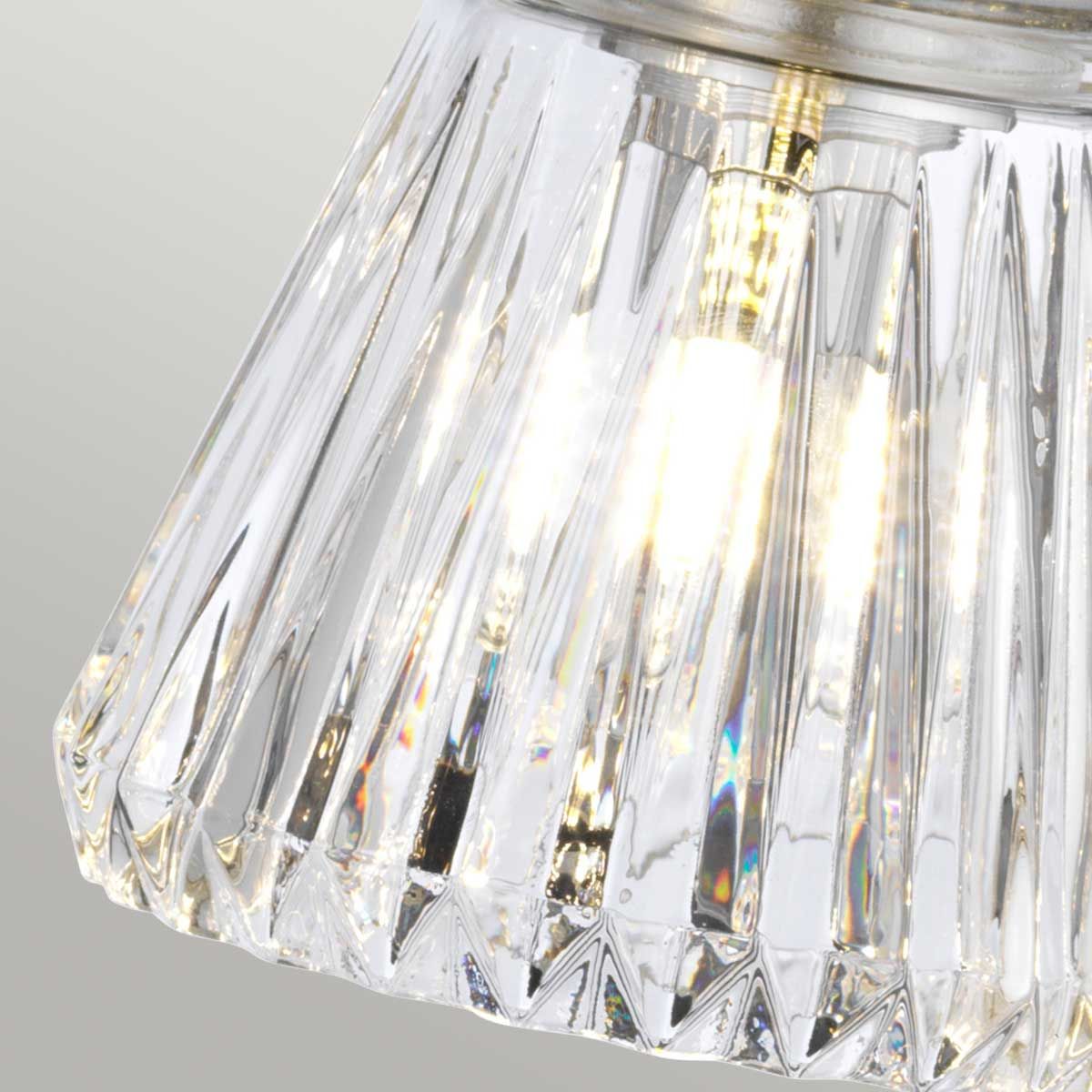 Quintiesse Keynes 3 Light Bathroom Wall Light - Polished Chrome