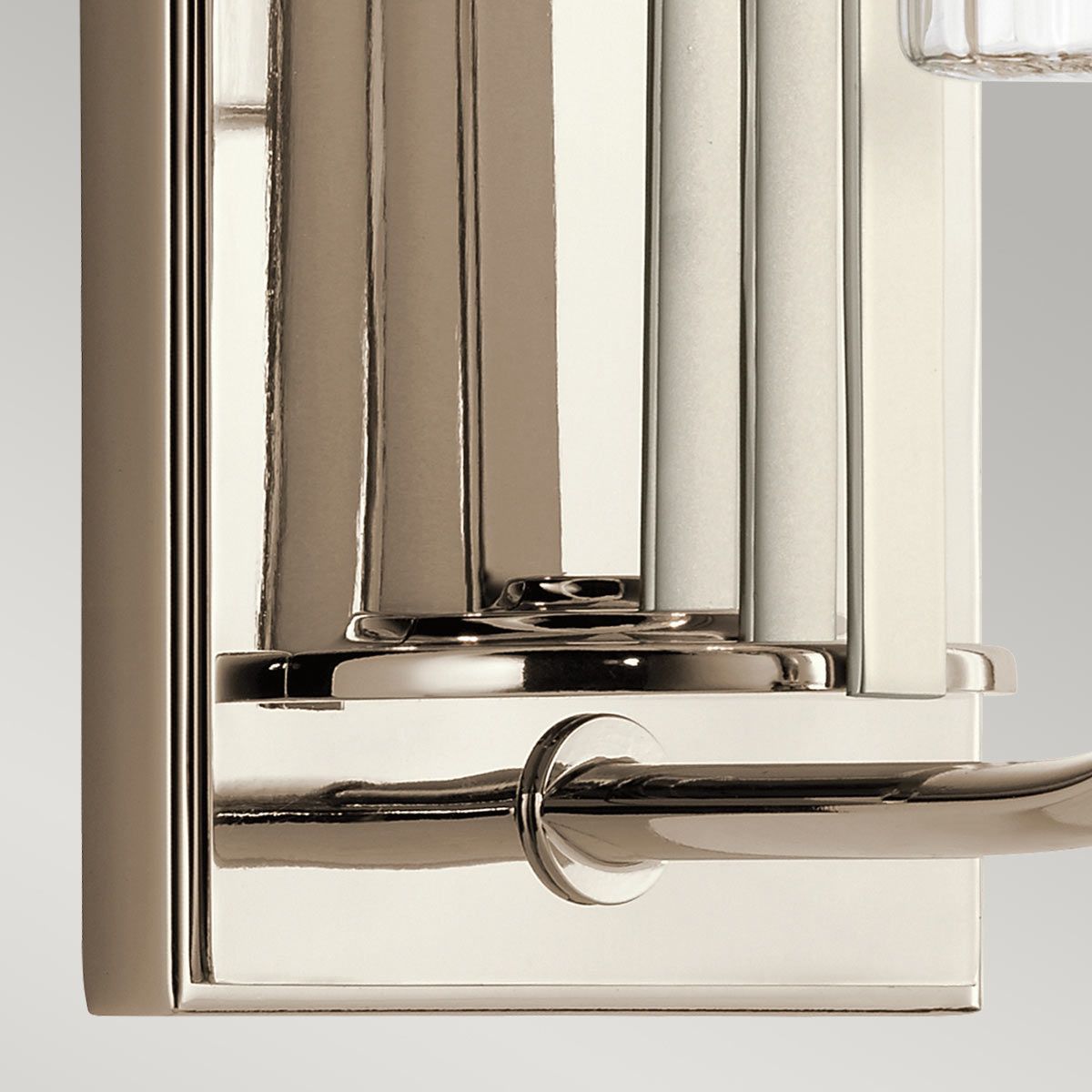 Quintiesse Kimrose Single Wall Light - Polished Nickel