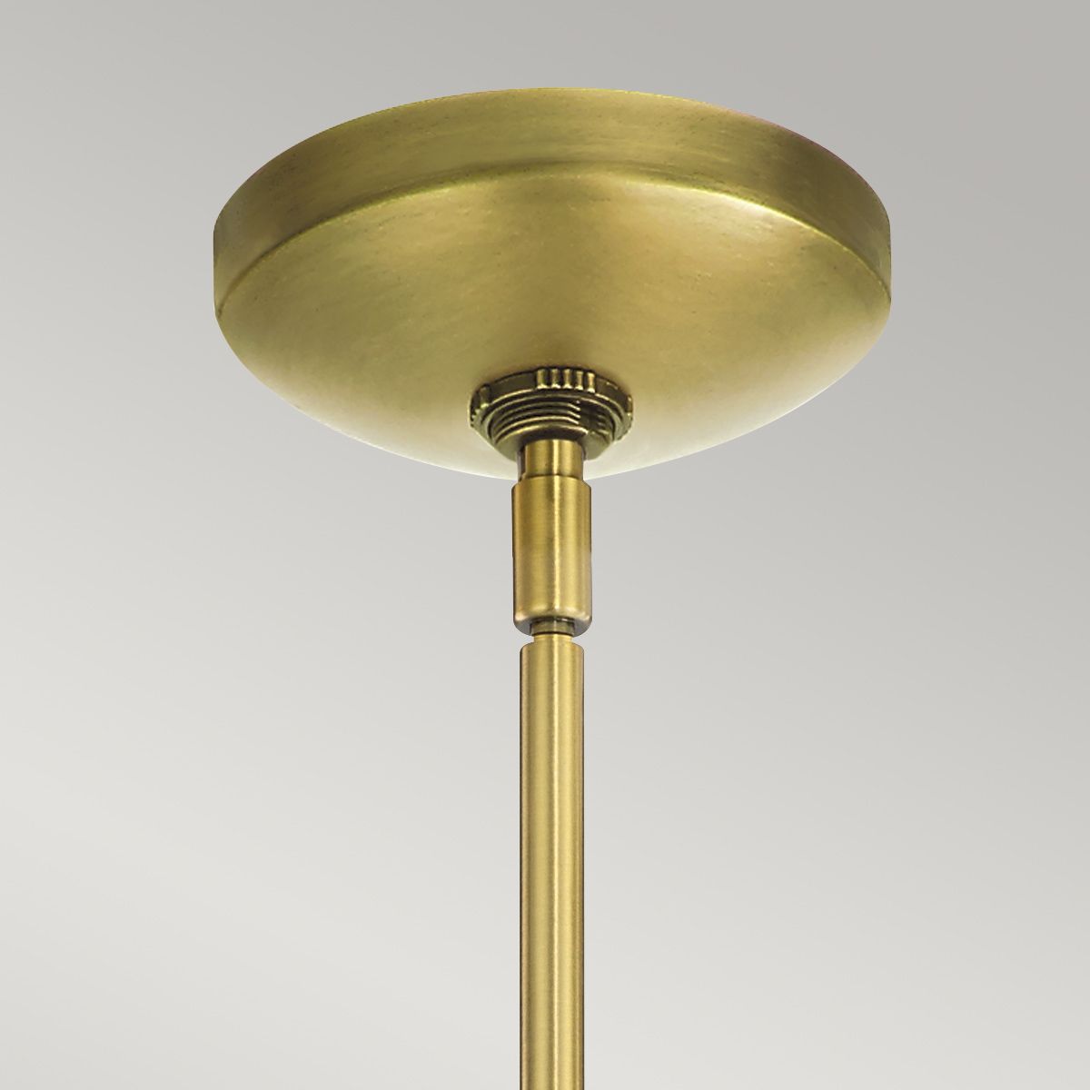 Quintiesse Kimrose 6 Light Chandelier - Brushed Natural Brass