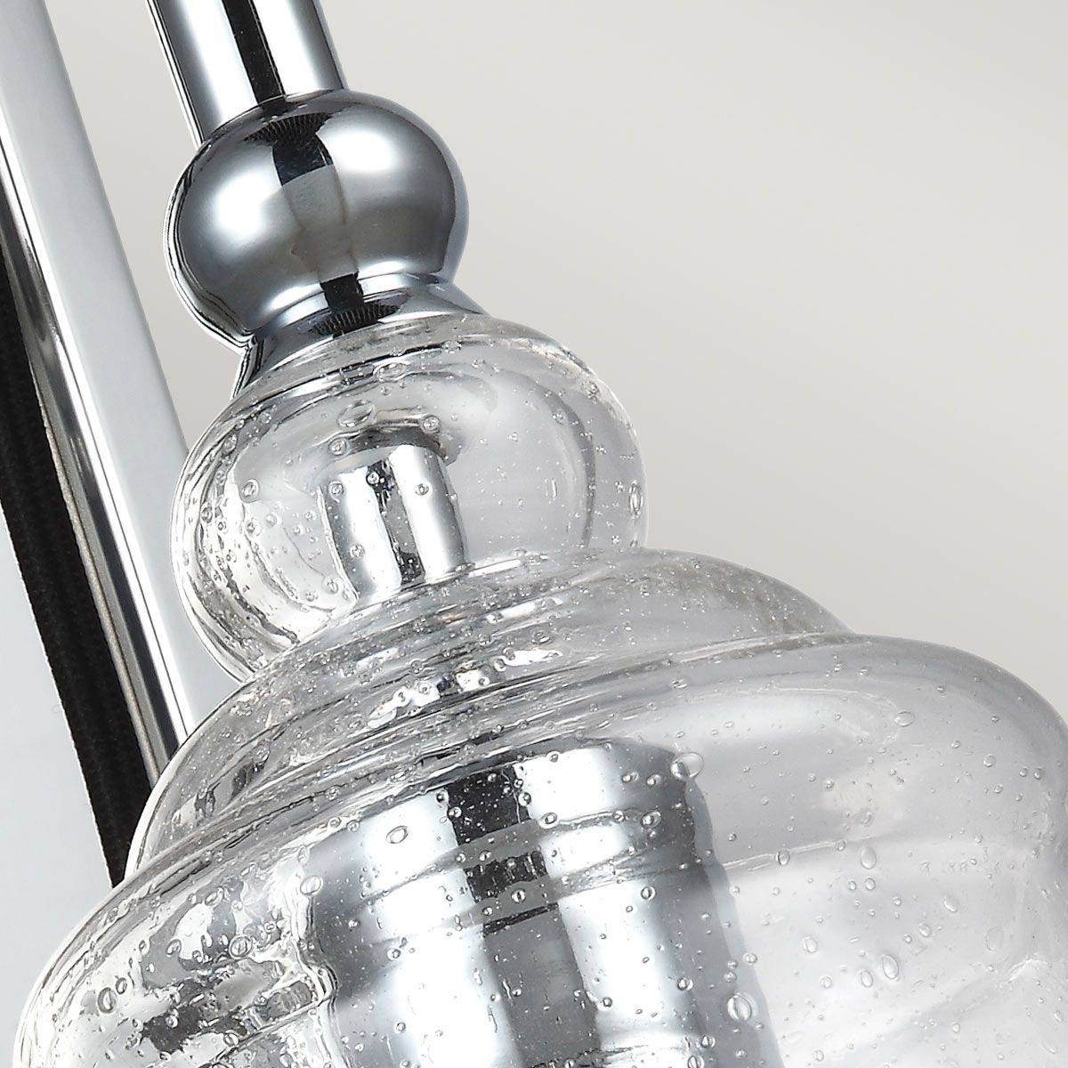 Quintiesse Loras Single Wall Light - Chrome