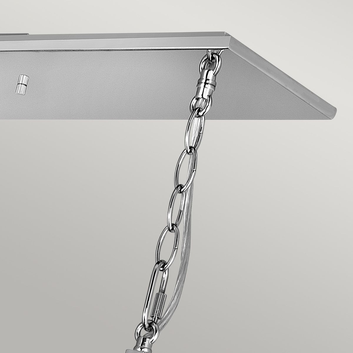 Quintiesse Ludlow 8 Light Pendant - Polished Nickel
