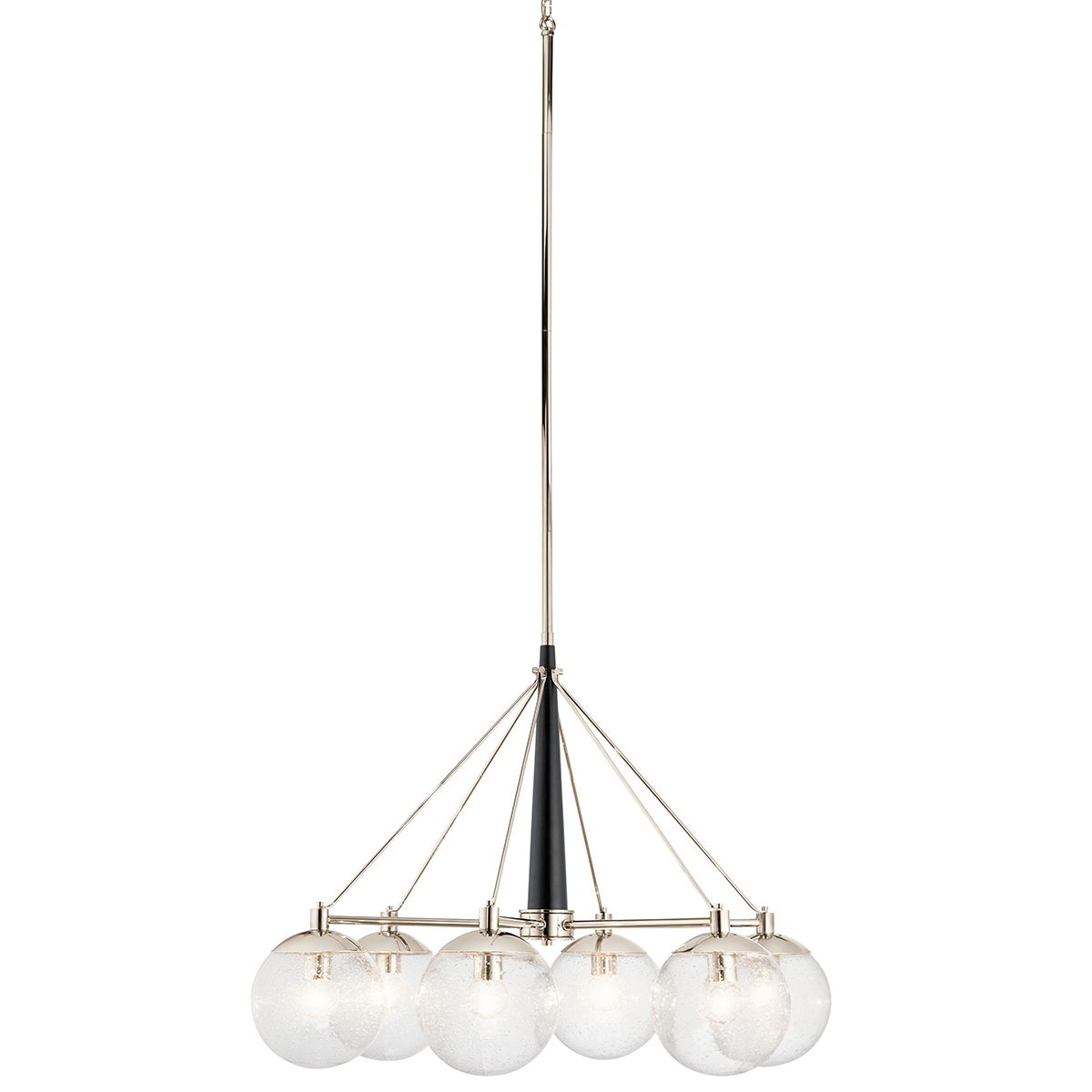 Quintiesse Marilyn 6 Light Chandelier - Polished Nickel