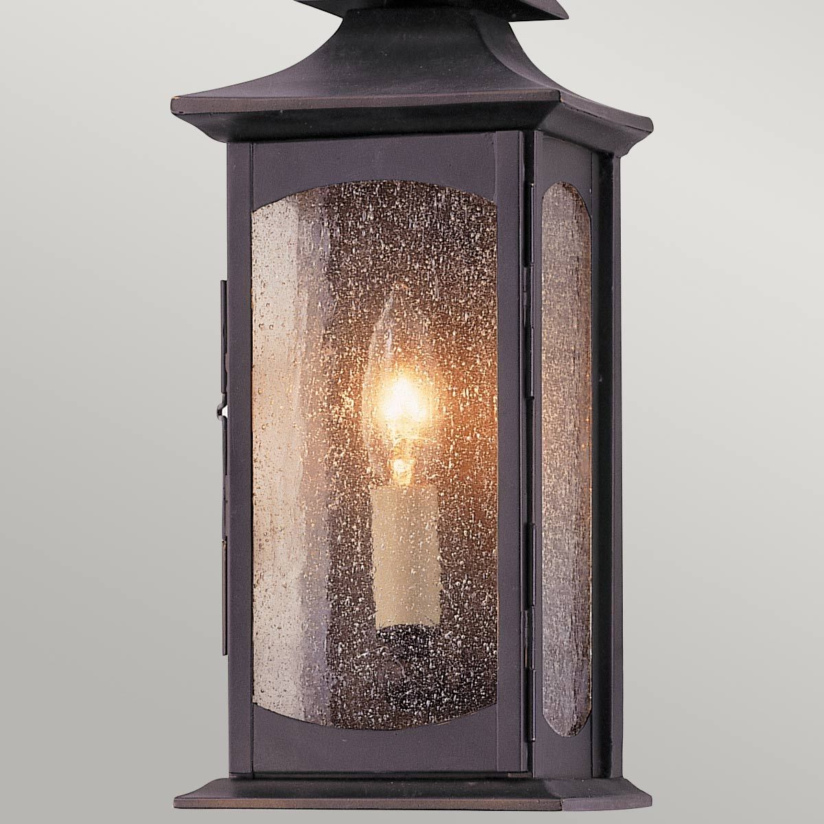 Quintiesse Market Square Single Wall Light - Oil Rubbed Bronze