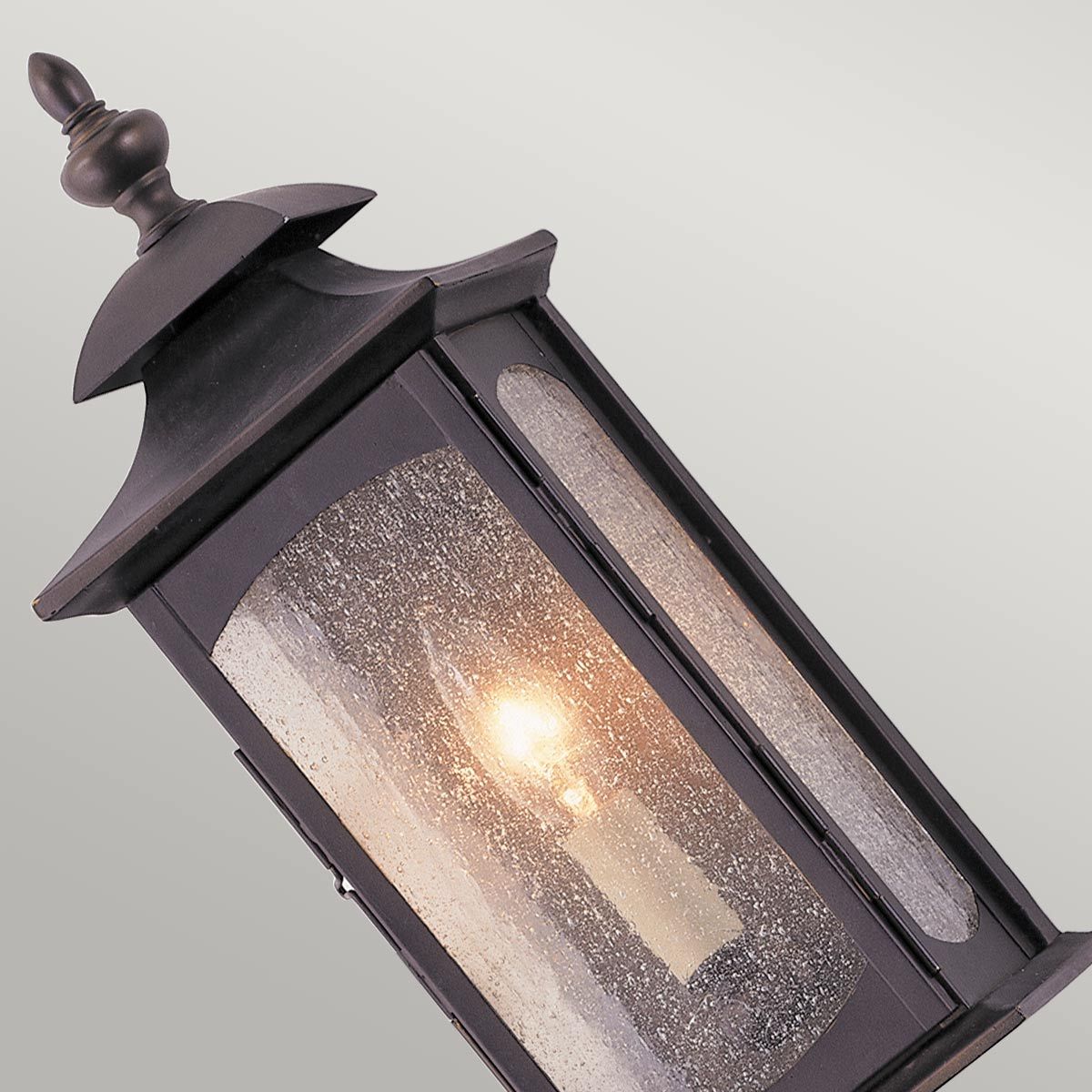 Quintiesse Market Square Single Wall Light - Oil Rubbed Bronze