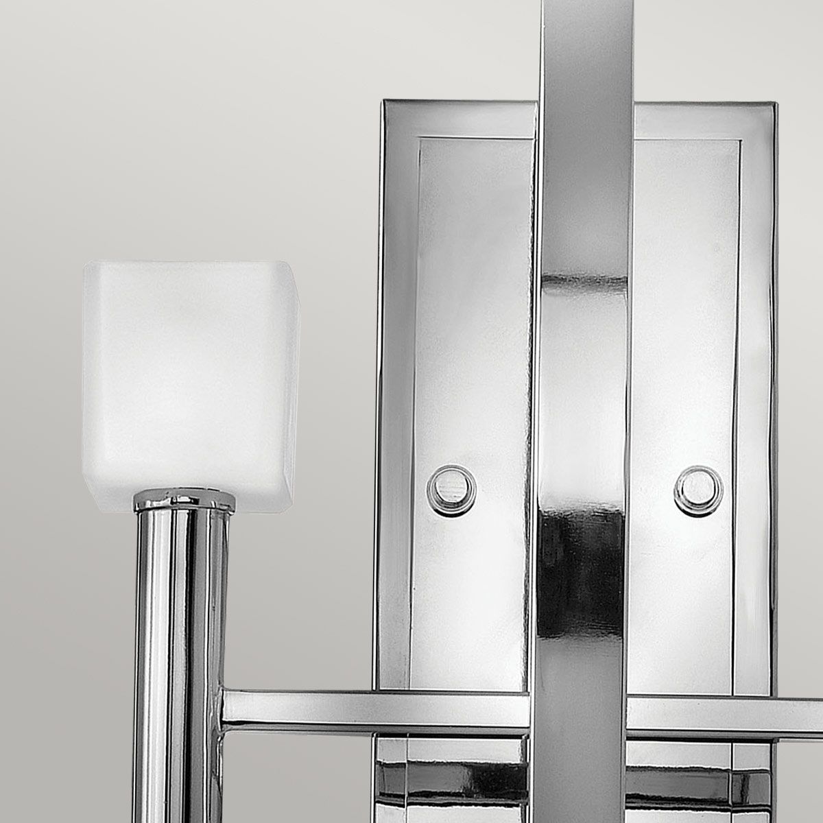Quintiesse Mondo 2 Light Wall Light - Polished Chrome