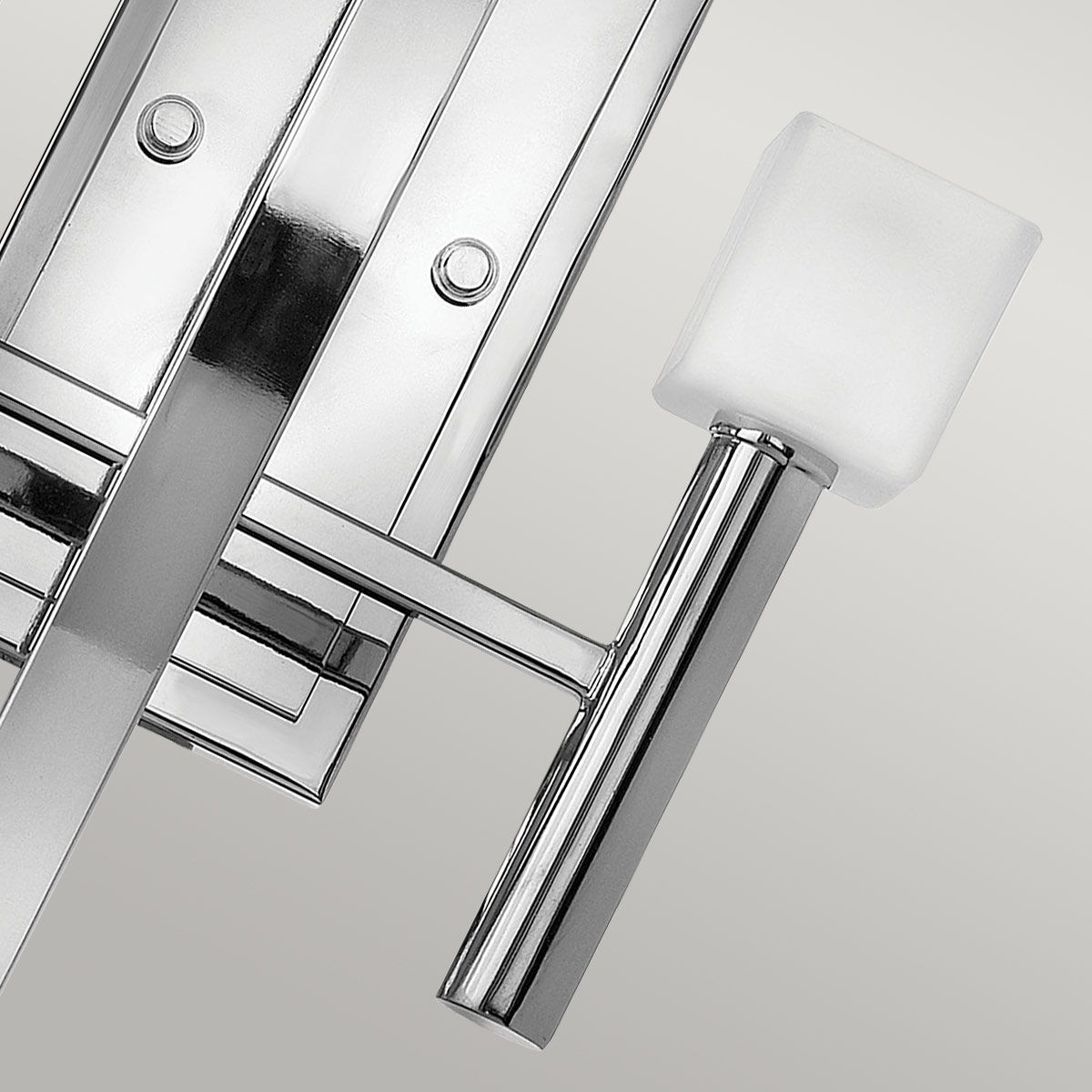 Quintiesse Mondo 2 Light Wall Light - Polished Chrome