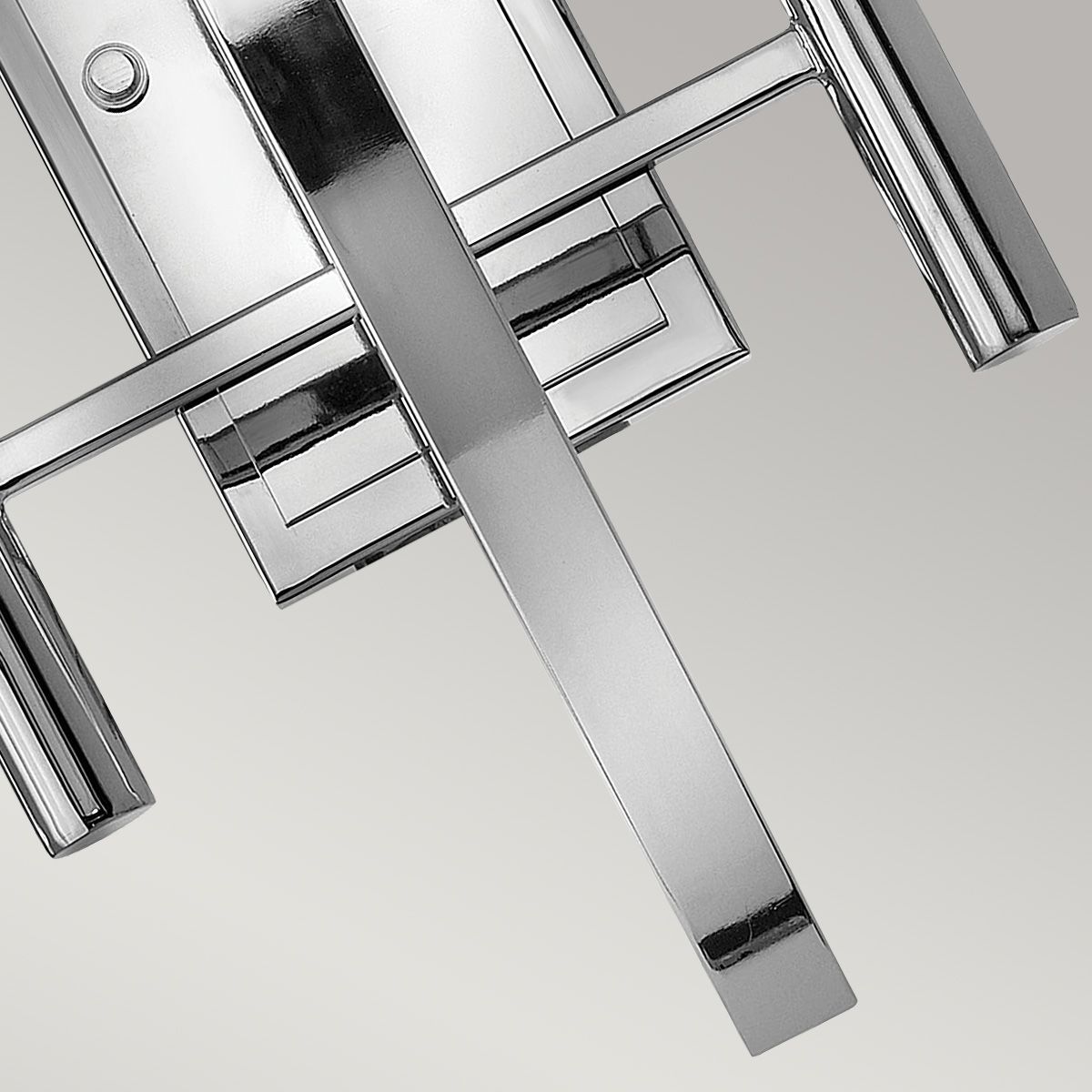 Quintiesse Mondo 2 Light Wall Light - Polished Chrome