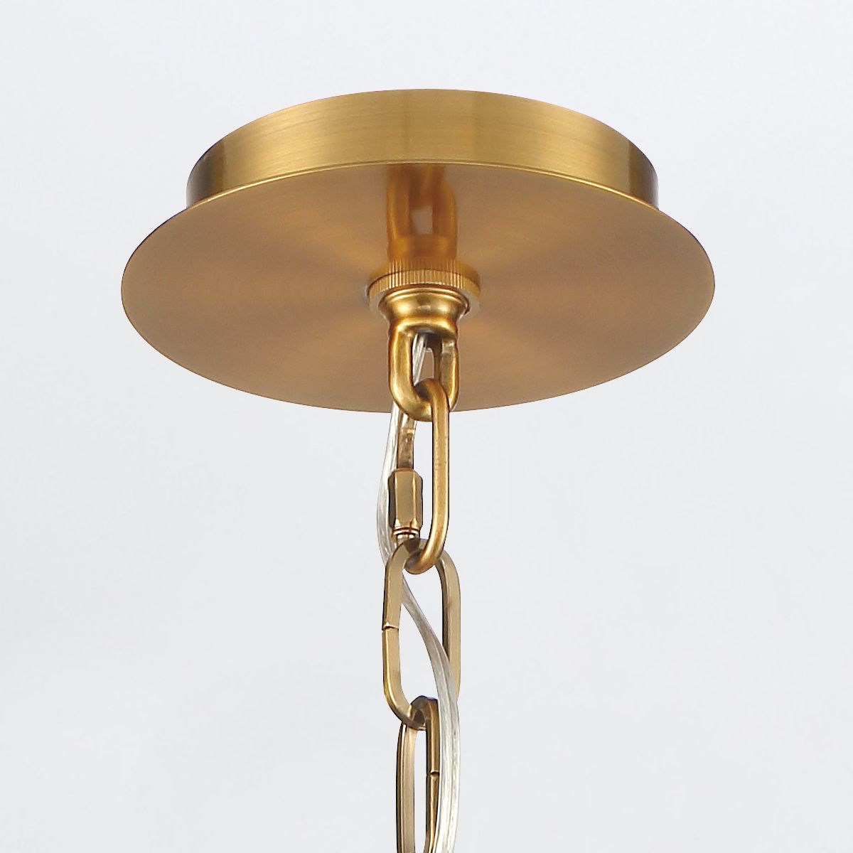 Quintiesse Nottingham 1 Light Pendant - Antique Brass