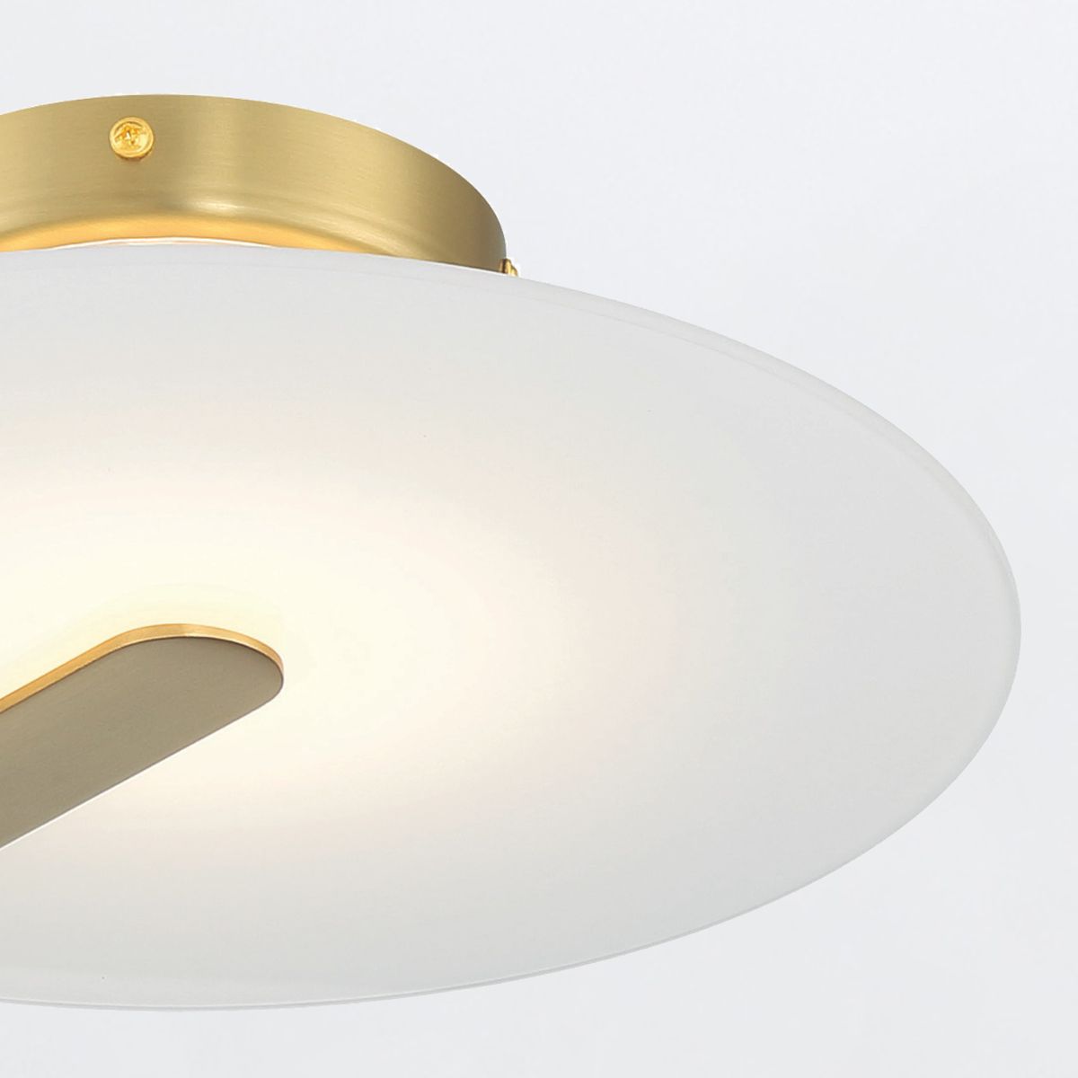 Quintiesse Nuvola Small Ceiling / Wall Light - Gold