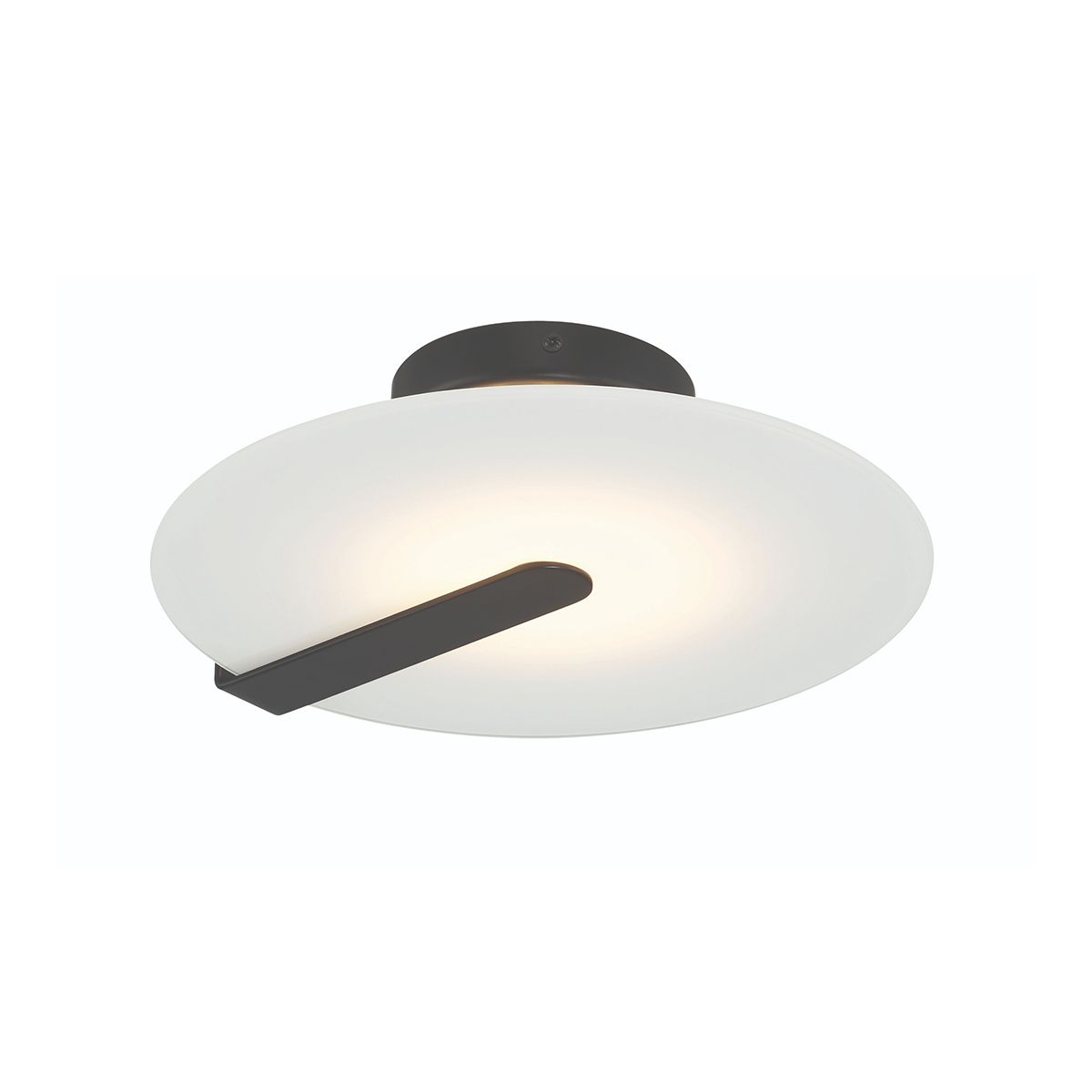 Quintiesse Nuvola Small Ceiling / Wall Light - Matte Black