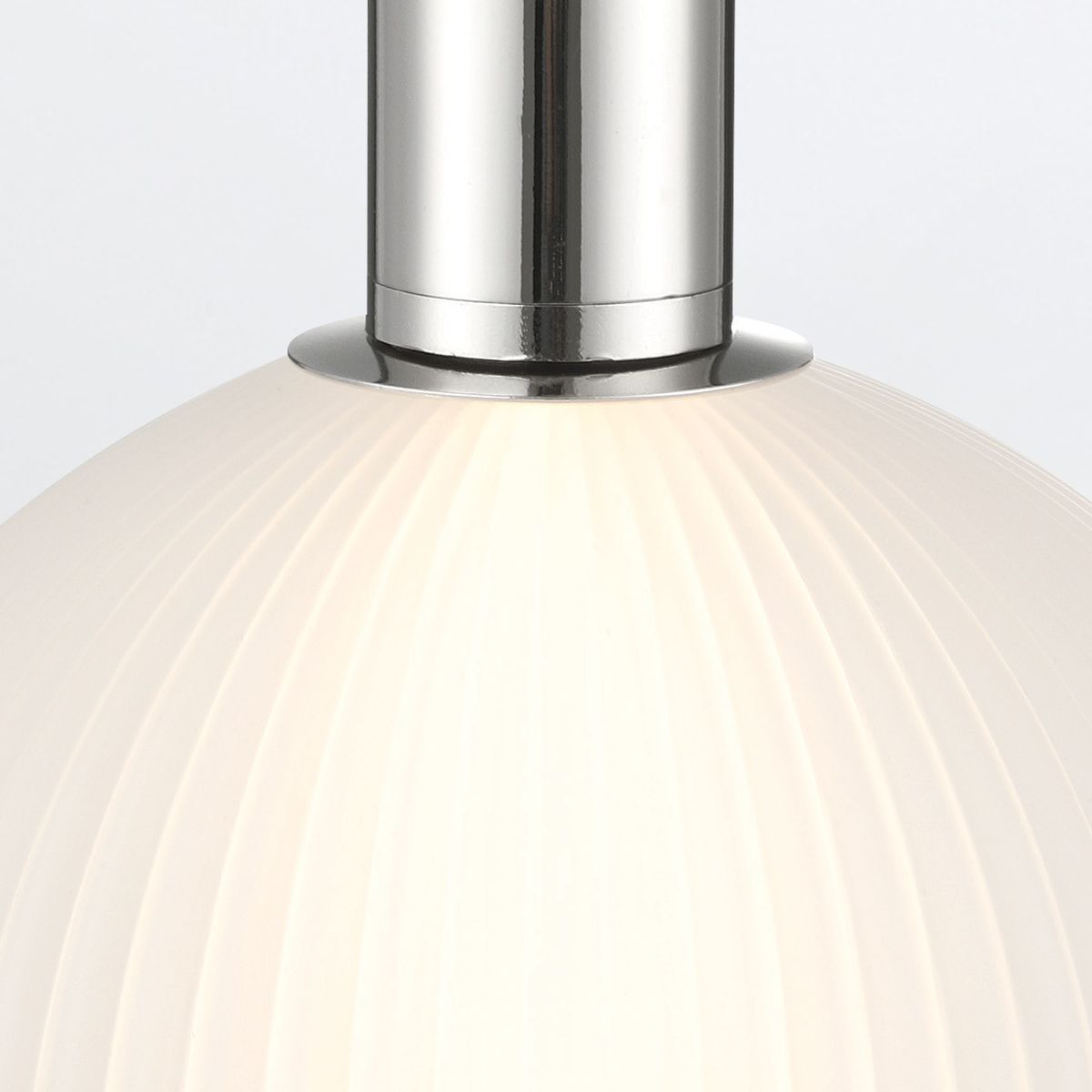 Quintiesse Palmas 1 Light Mini Pendant - Polished Nickel