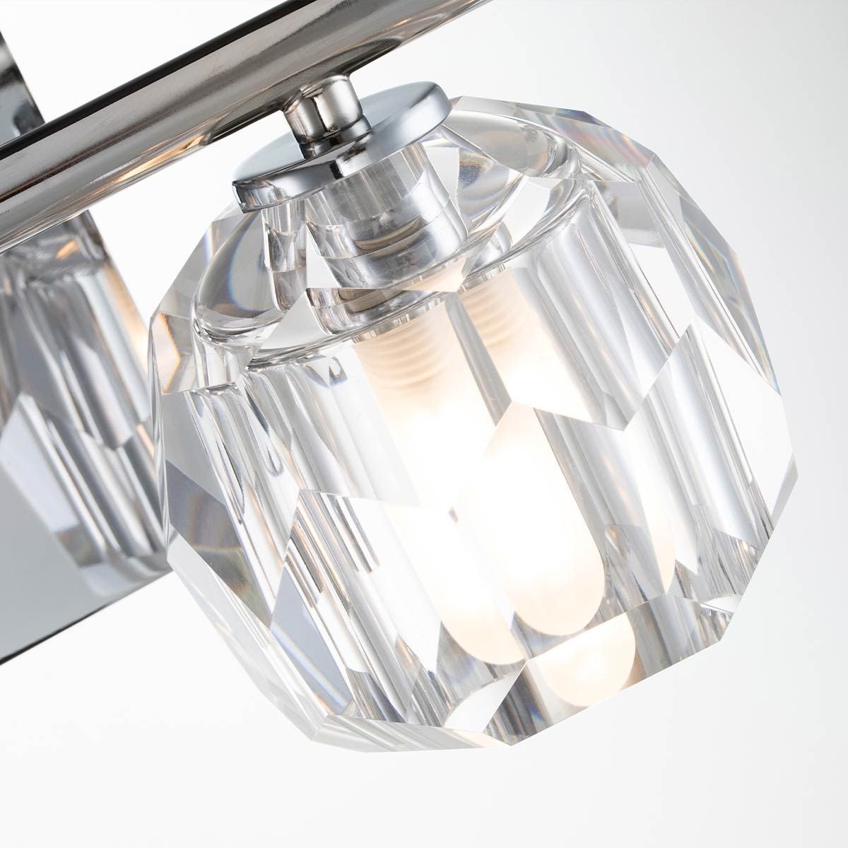 Quintiesse Regalia 2 Light Bathroom Wall Light - Polished Chrome