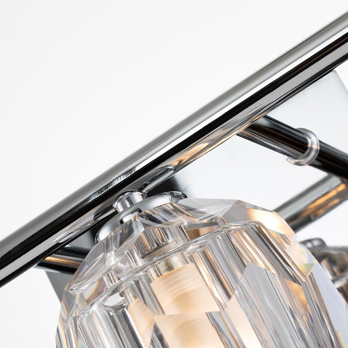 Quintiesse Regalia 3 Light Bathroom Wall Light - Polished Chrome