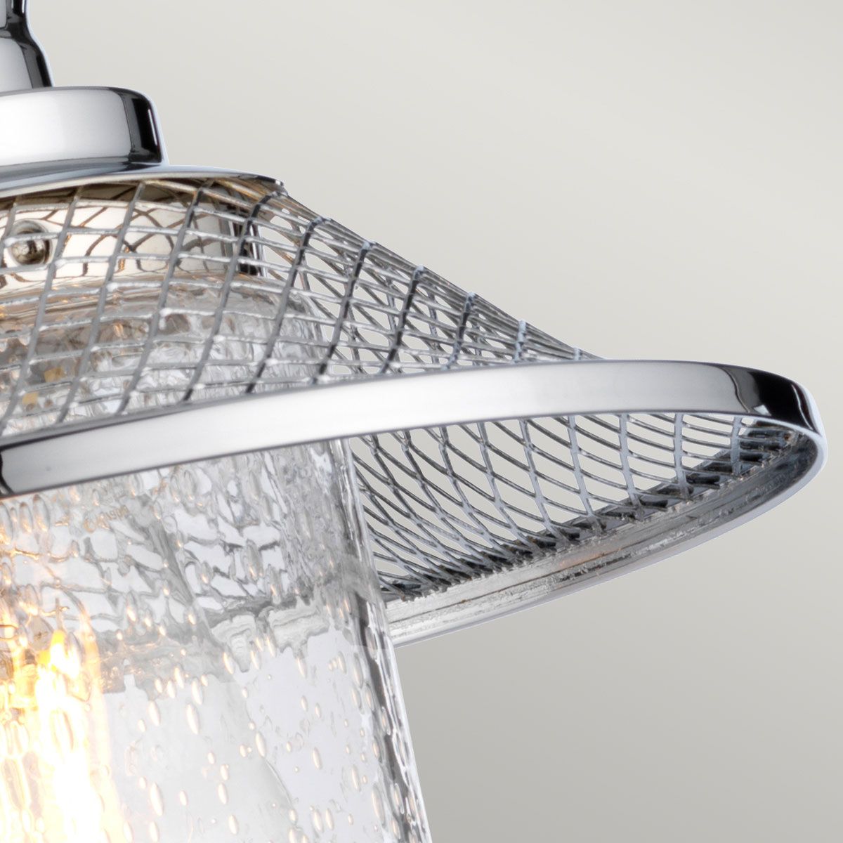 Quintiesse Rigby Single Bathroom Wall Light - Polished Chrome