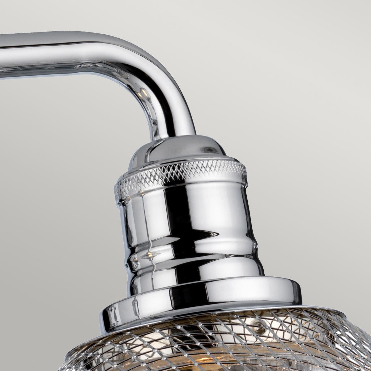Quintiesse Rigby 2 Light Bathroom Wall Light - Polished Chrome