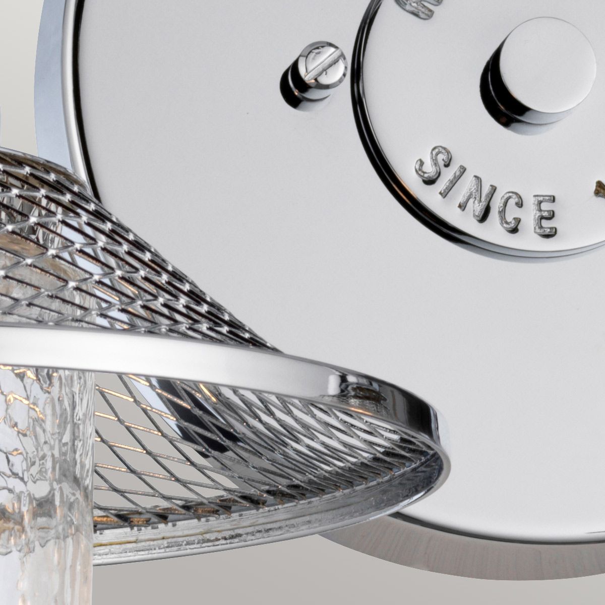 Quintiesse Rigby 2 Light Bathroom Wall Light - Polished Chrome