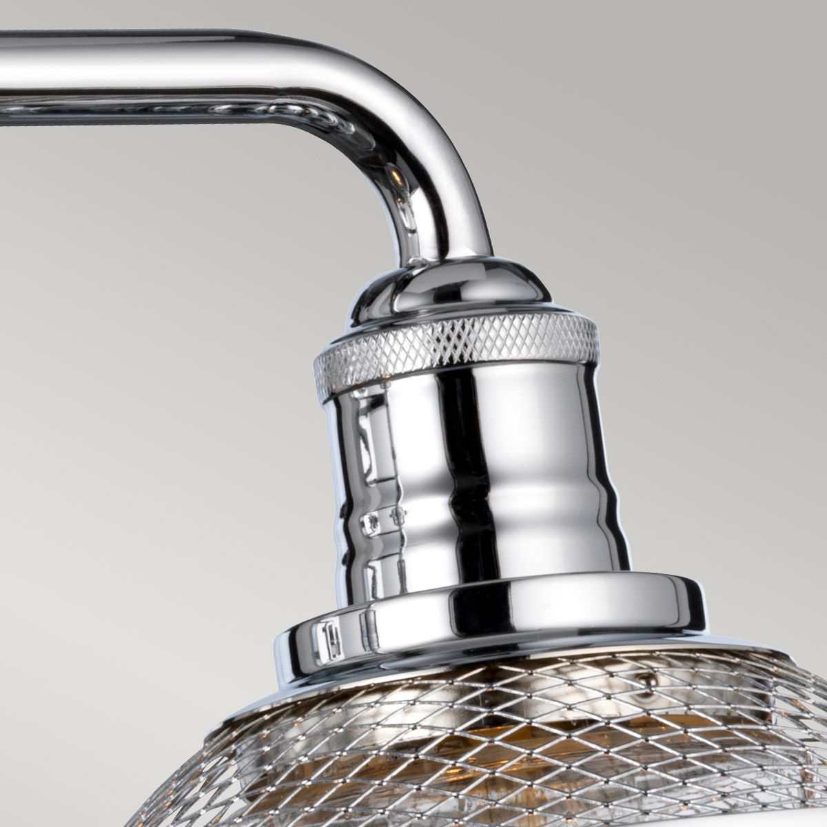 Quintiesse Rigby 3 Light Bathroom Wall Light - Polished Chrome