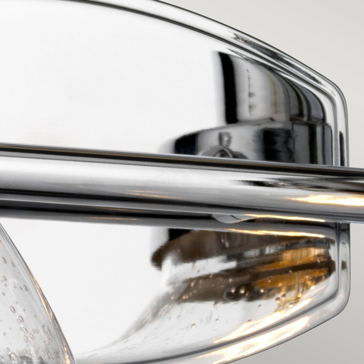 Quintiesse Scholar 2 Light Bathroom Wall Light - Polished Chrome